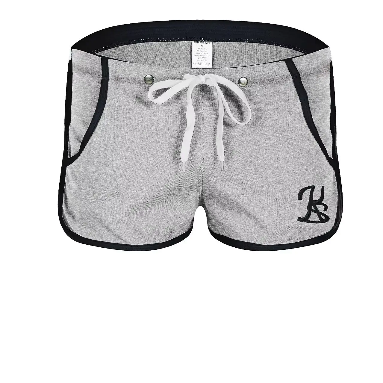 Men's Summer Fitness Loose Running Shorts Breathable Mesh Trendy Three-Quarter Jogging Sports Pants