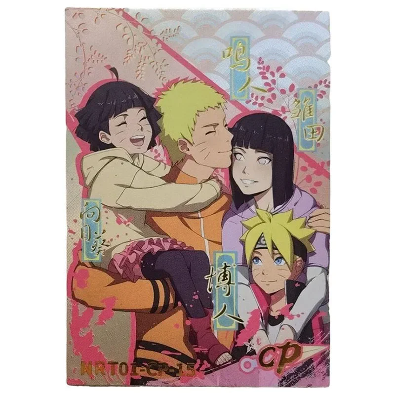 Anime NARUTO Rare CP Game Collectible Cards Kakashi Nohara Rin Uchiha Itachi Rock Lee Might Guy Toys for boys Birthday Present