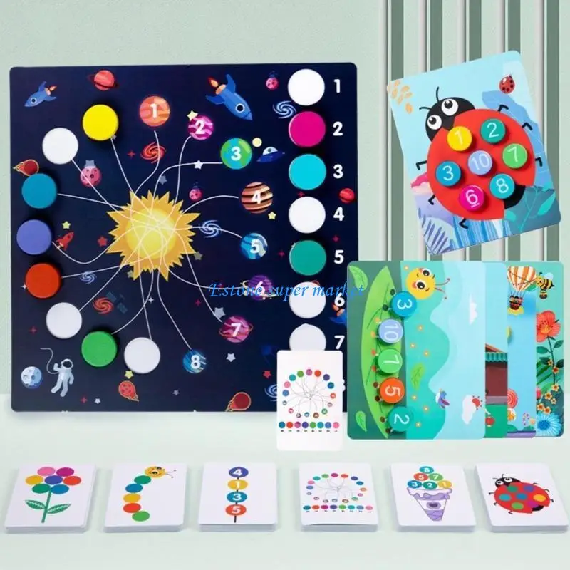 090b多機能テーブルゲーム数学おもちゃ子供ソートカウントおもちゃ