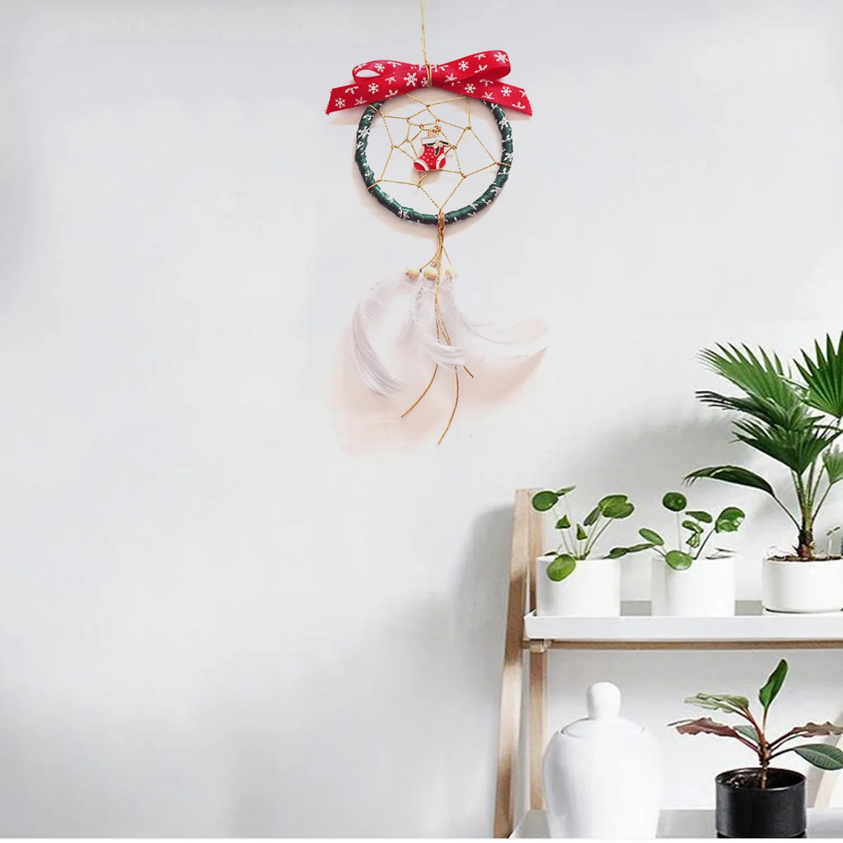 

2Sets Dream Catcher Material Kit DIY Craft Supplies Romantic Handmade Dreamcatcher Making Accessories for Home Decoration Gift