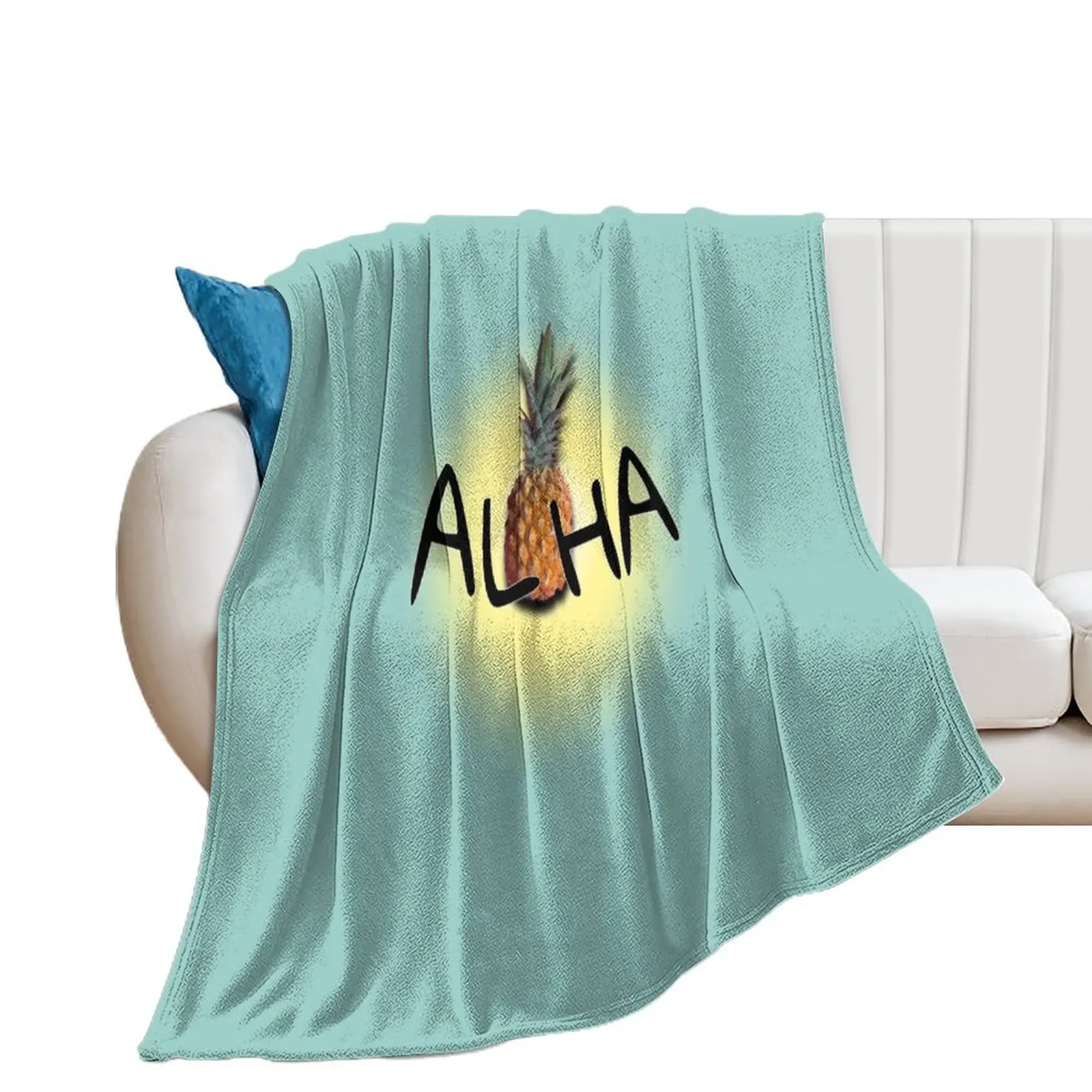 

Aloha Throw Blanket Luxury Designer manga Softest Loose Blankets