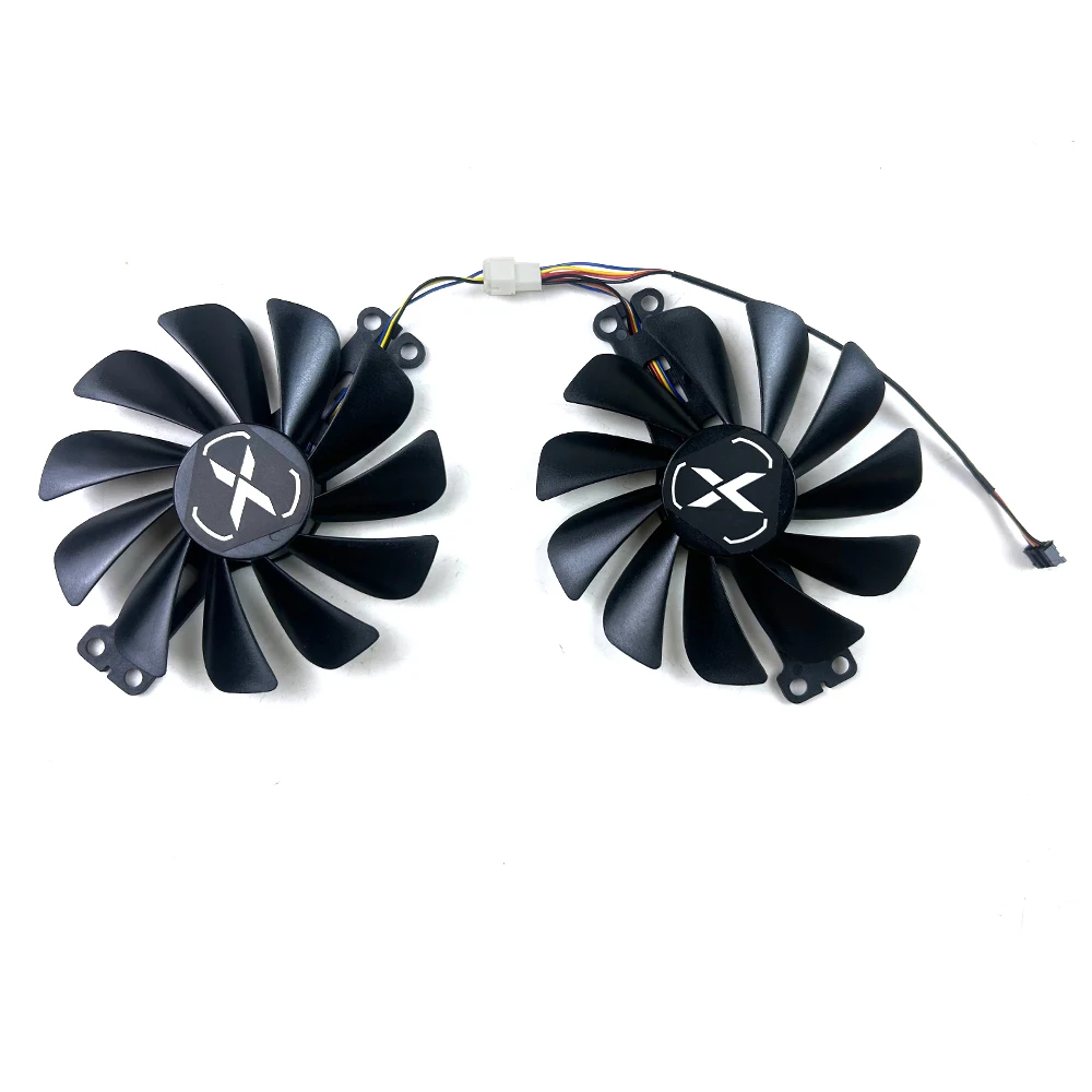 Вентилятор охлаждения CF1010U12S FDC10U12S9-C SWFT 210 RX6600 6600XT Вентилятор видеокарты для XFX Radeon RX 6600 XT Вентилятор игровой видеокарты