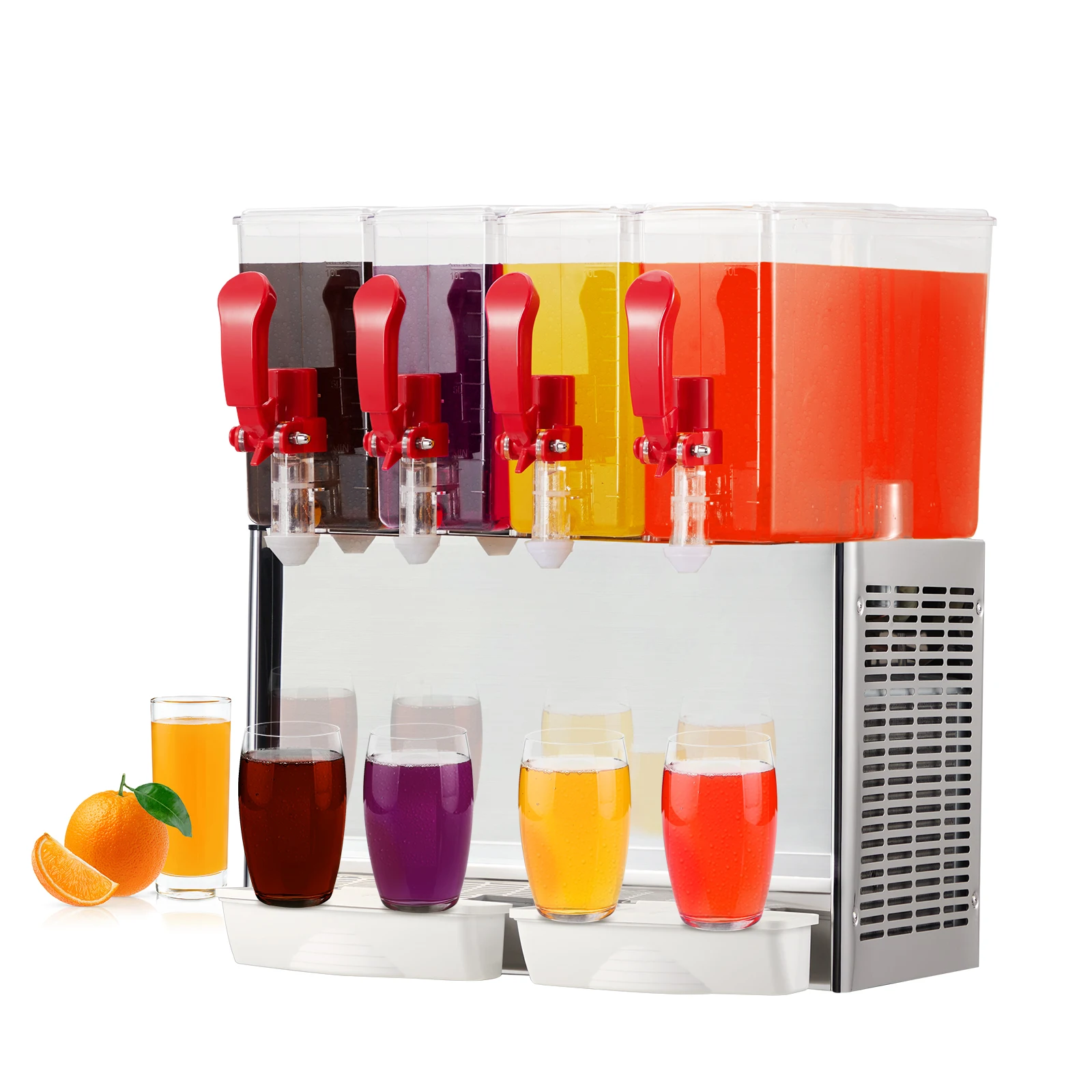 Four Cylinder 10LX4 Cold Drink Machine 380W