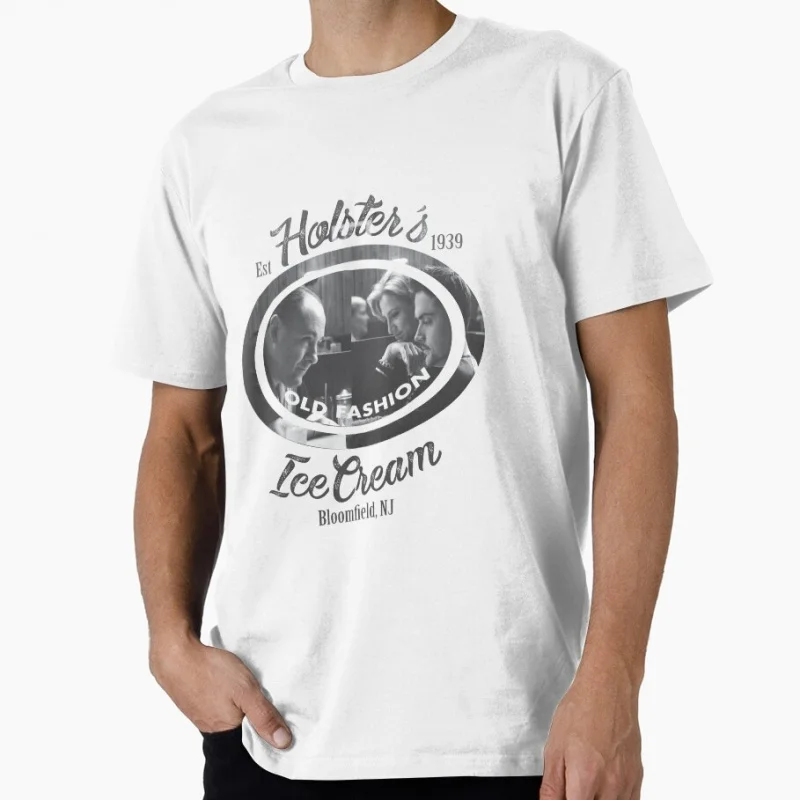 

Final Scene The Sopranos Vintage Crime Movie Gift t shirt Men's 100% cotton Short Sleeve Graphic clothes All size tee S-6XL