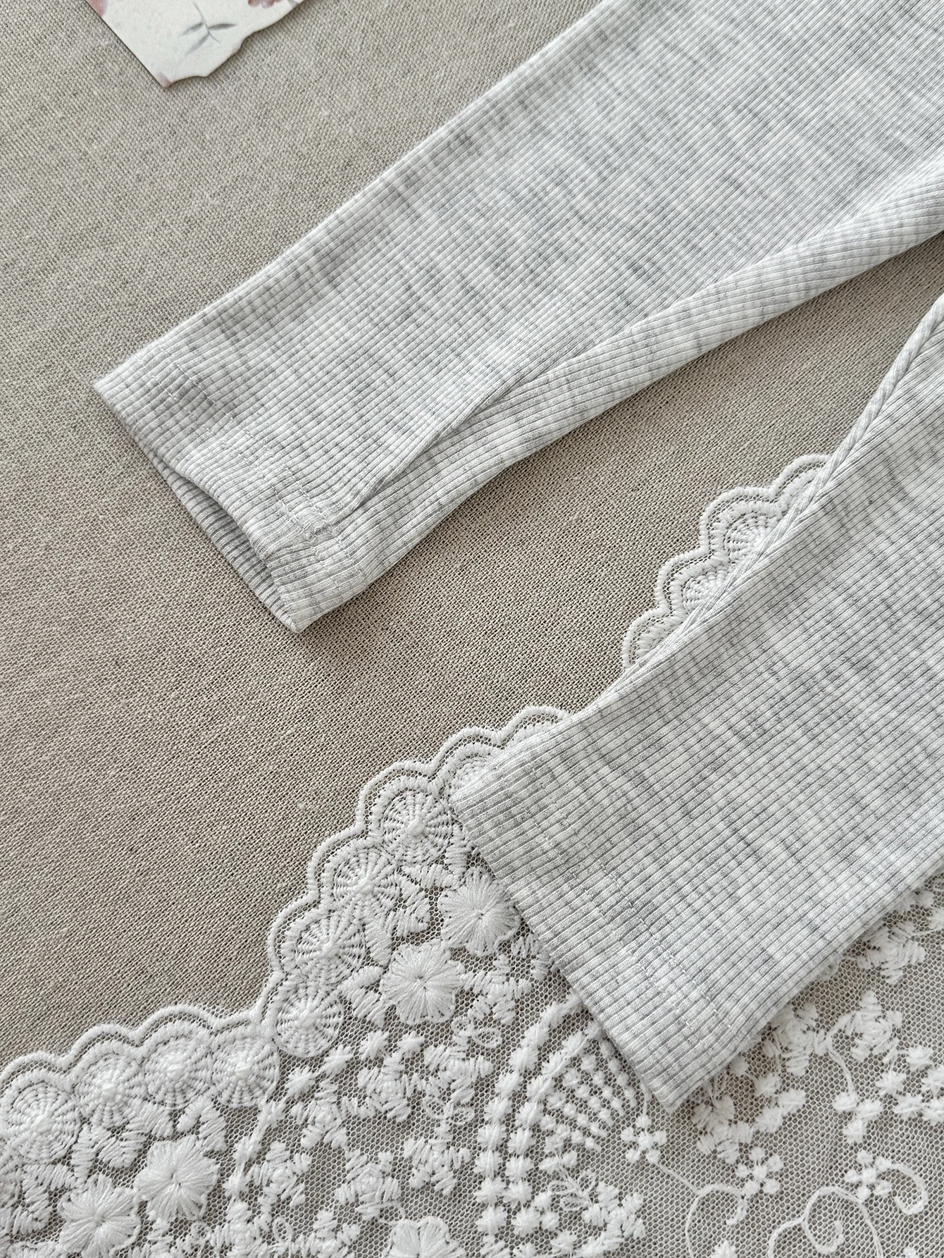 Spring Baby Striped Elastic Slim Fit Pants Two Colors Lace Bow Pocket Soft Skinny Trousers For Baby Boys Girls
