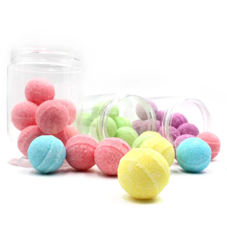 6pcs/bottle Removing Dead Skin Acne Improve Rough Bath Ball Candy Scrubs  Sugar Cube Body Scrub Exfoliator Brighten Tone