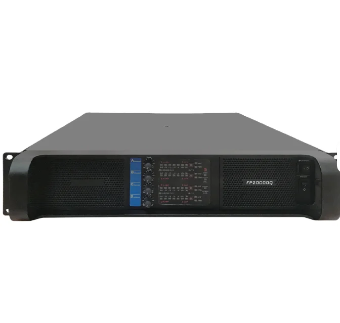 FP10000Q Four Channel 4*1350W Digital Power Amplifier and FP20000Q  2200W*4 Digital Power Amplifier