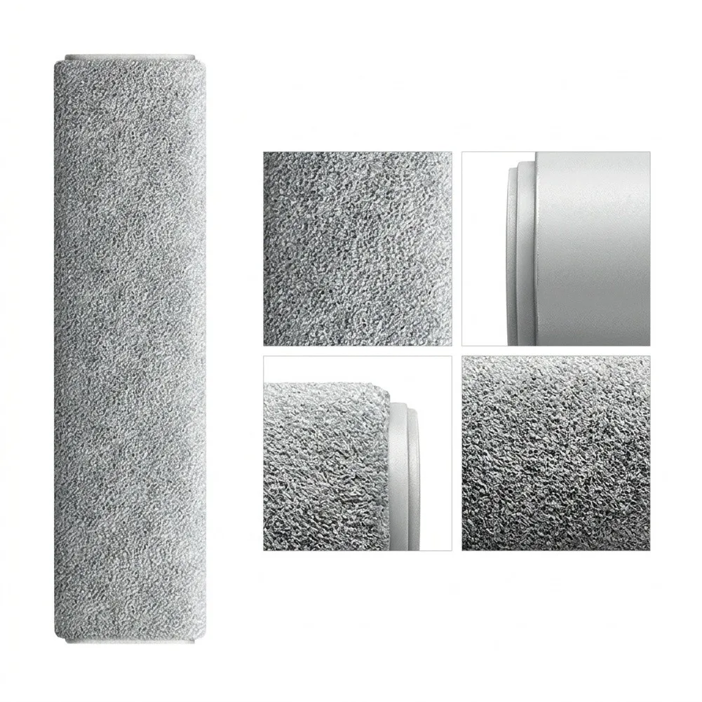 For Dreame For Aqua10 Track Compatible Grey Microfiber Mop Cloth for Robot Vacuum and Mop Cleaner Replacement Kit 1 or 2 Pieces
