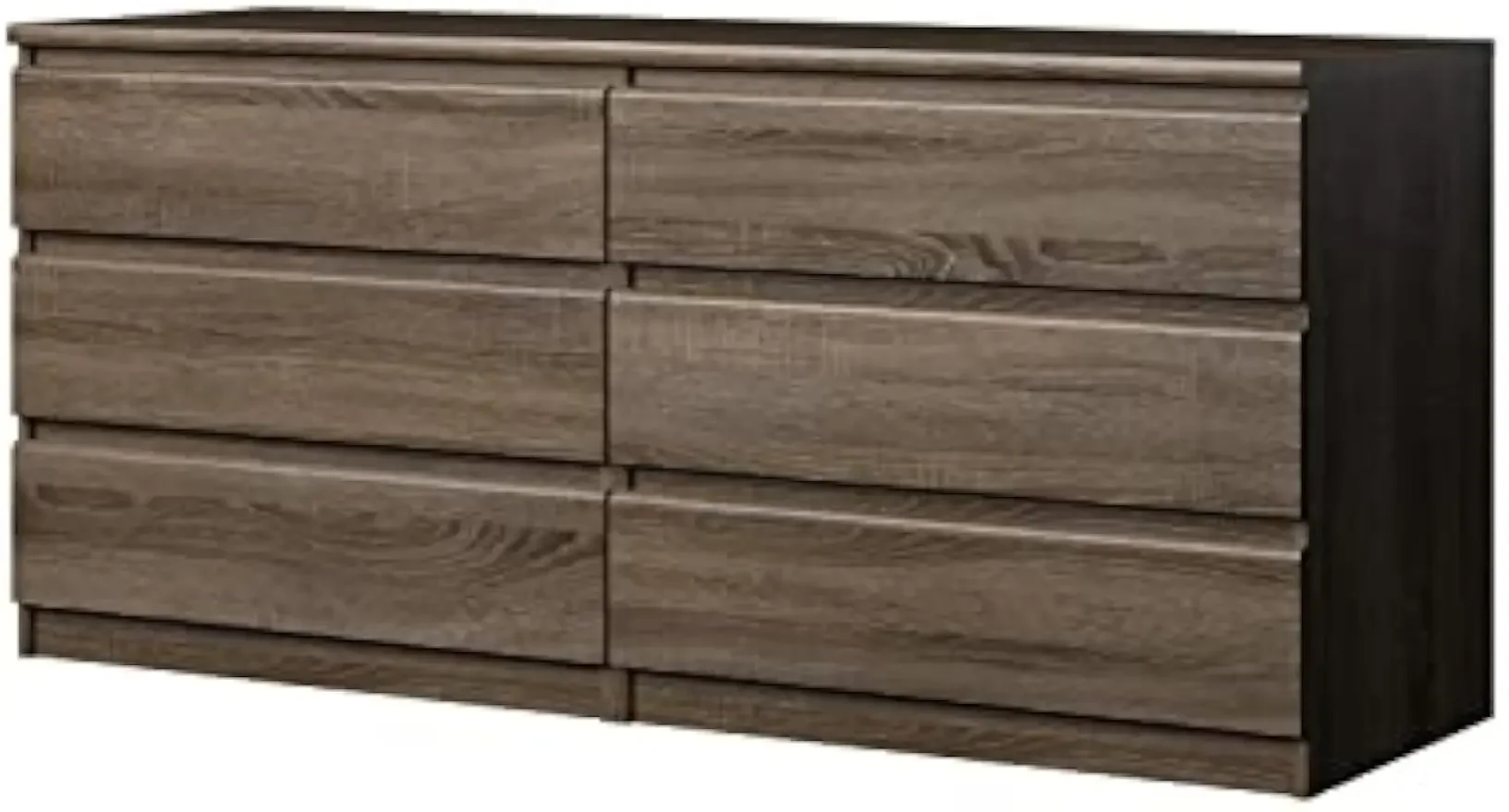 Scottsdale 6 Drawer Double Dresser, Truffle