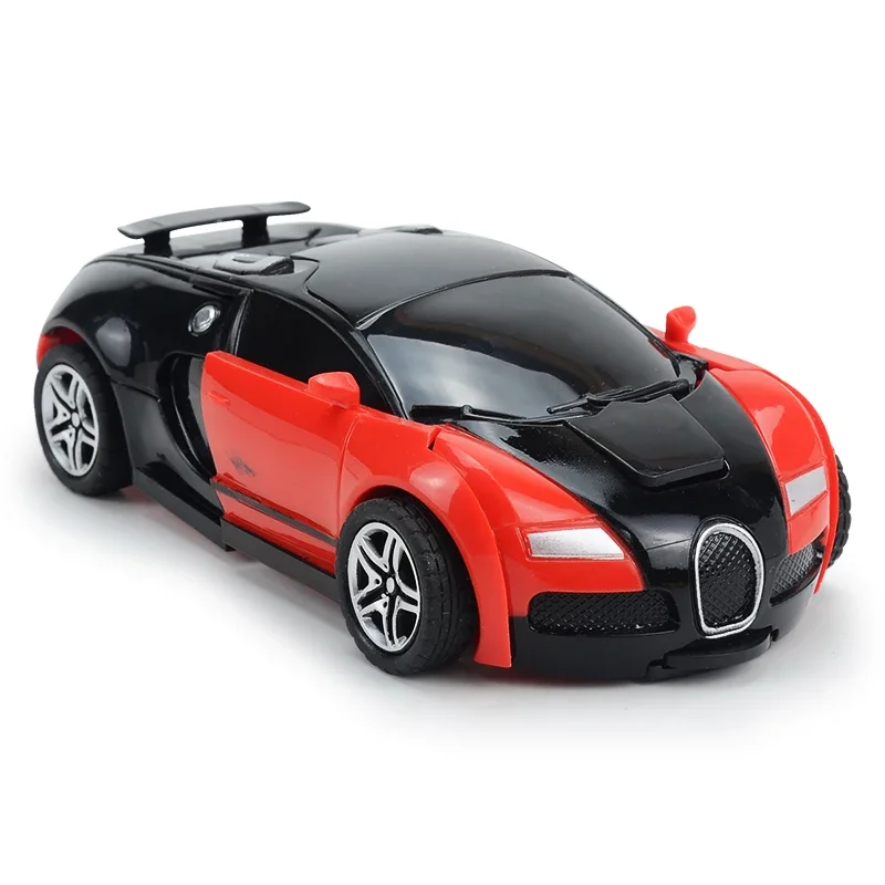 Transform CarRobot Model Car.Automatic Deformation Push and Go Car Vehicle Toy Race Car.Toys Easter Gifts Boys