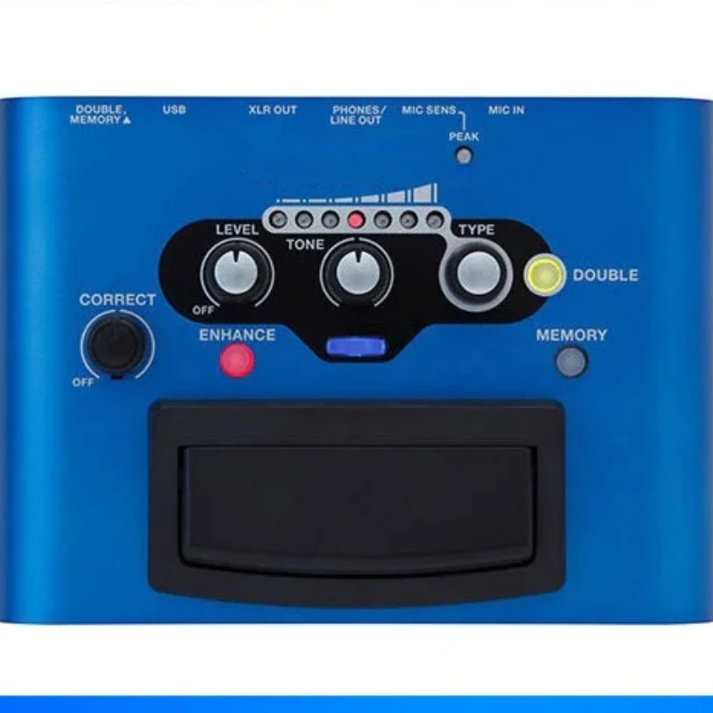 

BOSS Effector VE1 VE500 VE20 VE8 Portable Vocal Loop Reverb Single Block Folk Guitar Playing and Singing