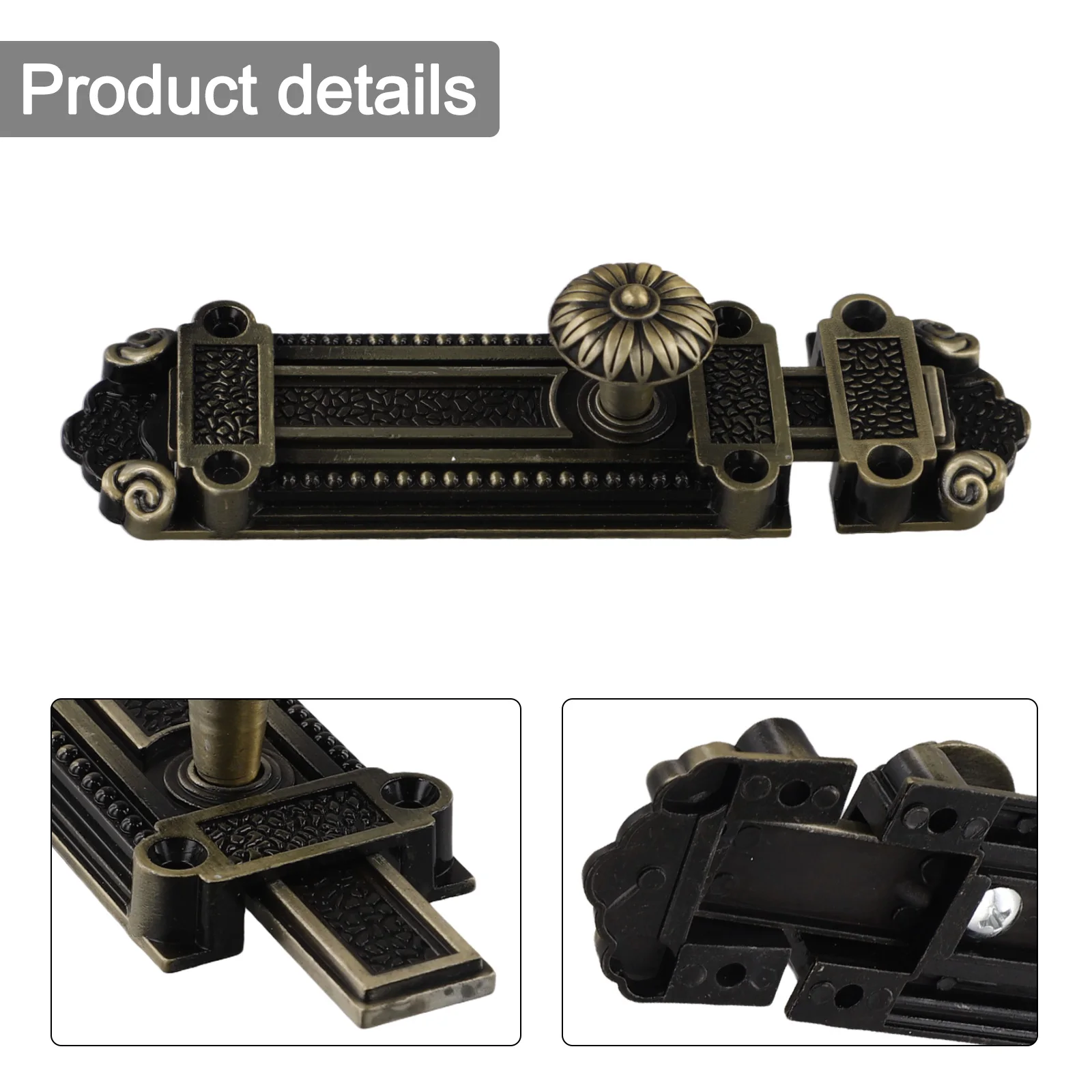 

Замки для шкафов, защелки для ванных комнат, замки для ящиков, фурнитура для дома, запчасти, инструмент, 1 шт., винтажный стиль