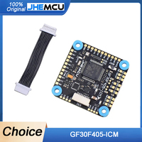 JHEMCU GF30F405-ICM F405 Flight Controller - Baro, OSD, BlackBox, 5V/10V Dual BEC, 3-8S Input, 30x30mm for FPV Freestyle Drone
