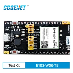 WIFI Testboard CC3235 2,4 GHz 5,8 GHz WIFI Wireless Module Serial Port 18dBm CDSENET E103-W06-TB MQTT HTTP TCP UDP Websoket