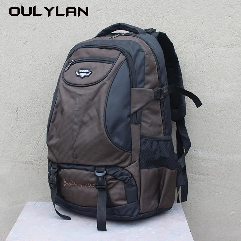 OULYLAN Super Large Capacity Backpack for long-distance Travel Bag Men Women Double Shoulder Bags Outdoor Large Luggage Rucksack