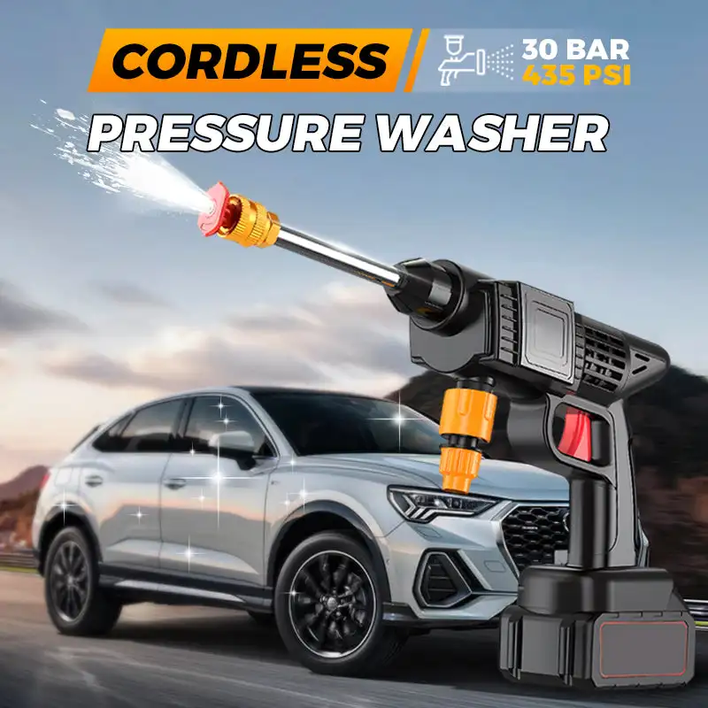 

2025 New Cordless Portable High Pressure Spray Water Gun 36V Multi-Function High Pressure Water Blasters Gun 30Bar 435Psi