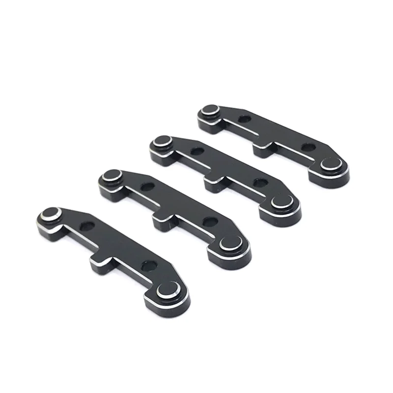 Piezas de coche teledirigido, componentes de fijación de brazo inferior mejorado de Metal EA1005A aptos para JLB 1/10 J3, accesorios de coche de Control remoto, 4 Uds.