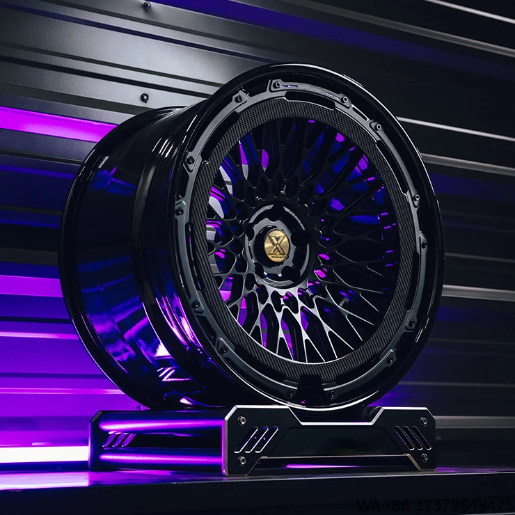 

Custom 17-26inch Forged Aluminium Alloy Car Rims Wheels 5x130 5x120 Deep Lip Matte Black New with 35mm/40mm ET