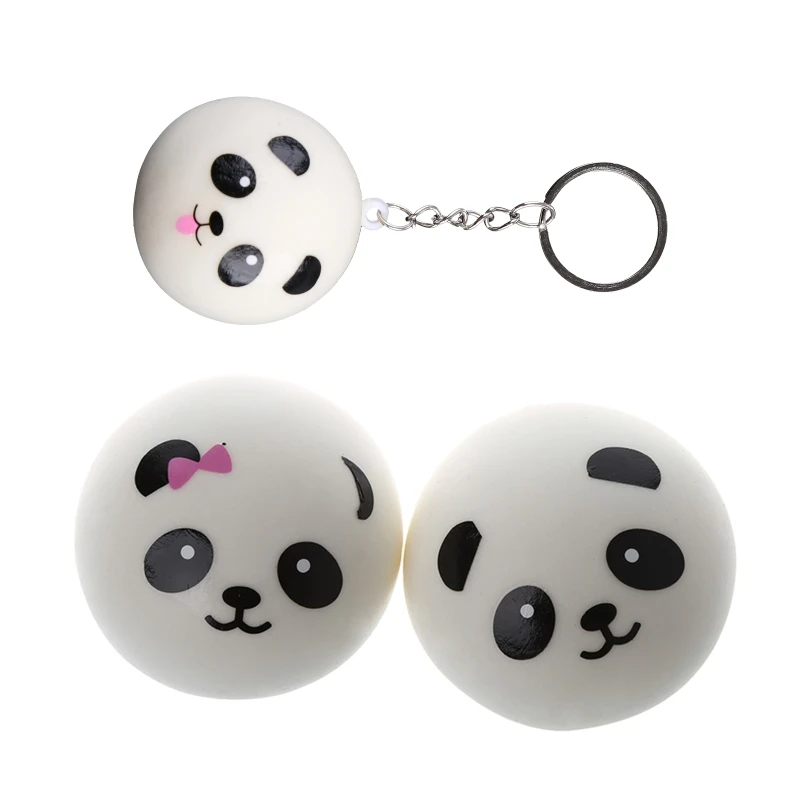 Relieve Stress Toy Pinch Realistic Panda Cake Toy Portable Massage Drop shipping