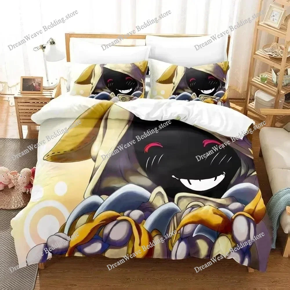 

3D Printed Anime New Personality Blazblue Bedding Set Cartoons Adult Kid Bedroom Duvet Cover Sets Home Textileextile Luxury Gift
