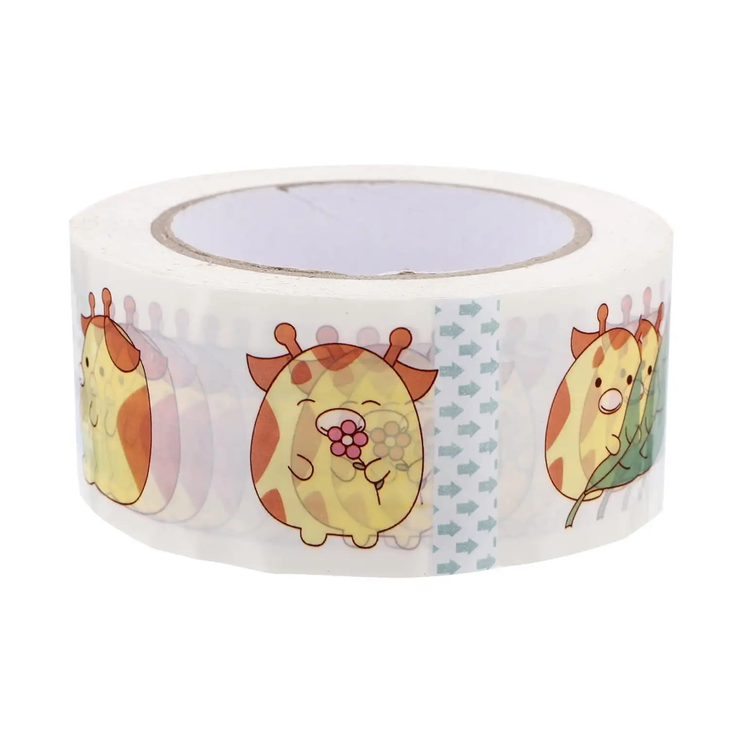 

Упаковочная лента BOPP с принтом на заказ и логотипы, детская игрушка, 72 рулона на продажу