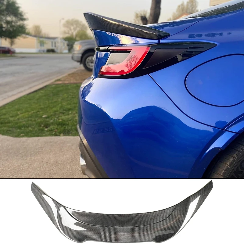 Real Carbon Spoiler For Toyota GR86 ZN8 ZC8 Subaru BRZ 2021 2022 2023 Rear Trunk Scion FR-S Spoiler Type AC Wing Accessorie