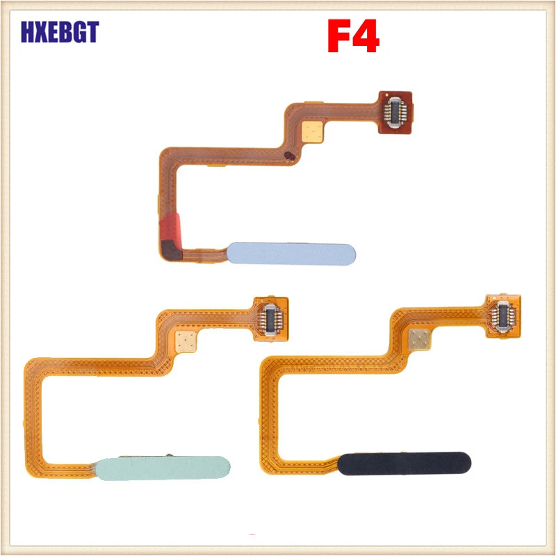 For Xiaomi Poco F4 Fingerprint Sensor Menu Return Key Touch Flex Cable  Power Button Flex Cable F 4 Repair Parts