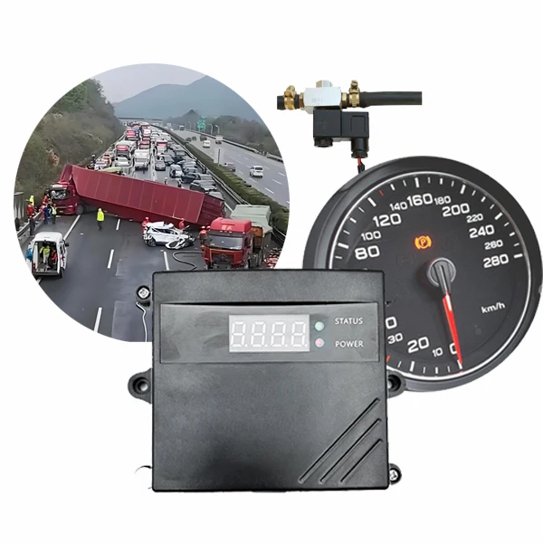 

diesel Fuel Solenoid Valve Control Speed Limiter Africa Vehicle Speed Limit Alarm GPS Tracking Device