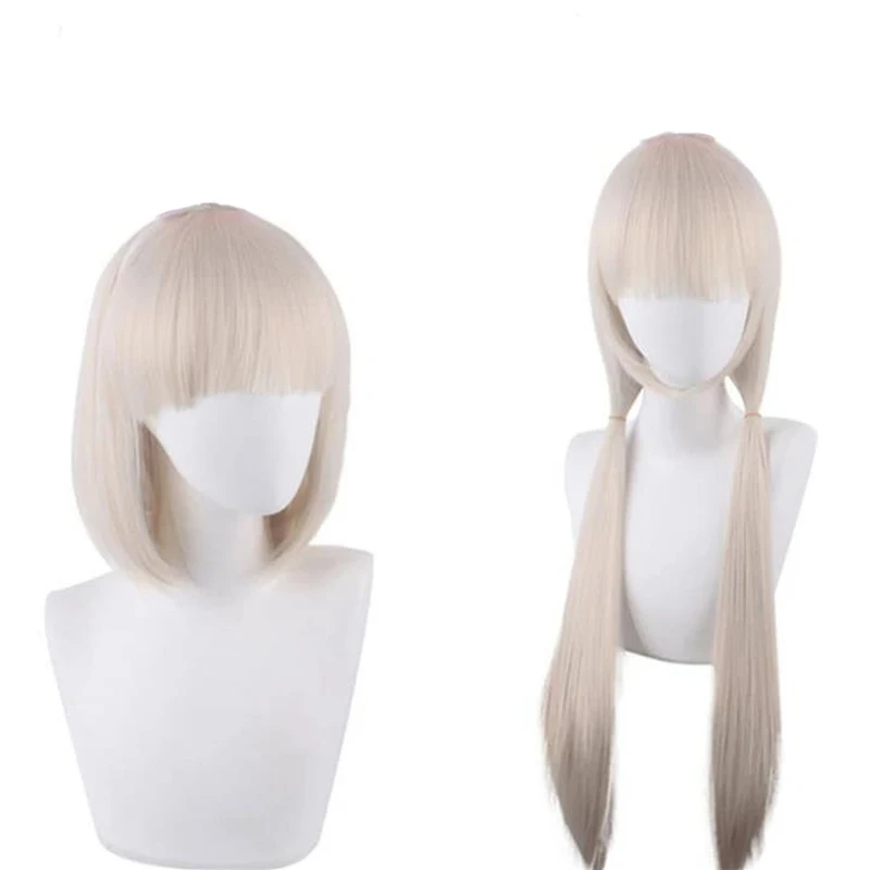 Anime Beastars Cosplay Haru Wig Rabbit Ears Role Playing Wigs Long Hair Heat Resistant Hair + Wig Cap Party Girls