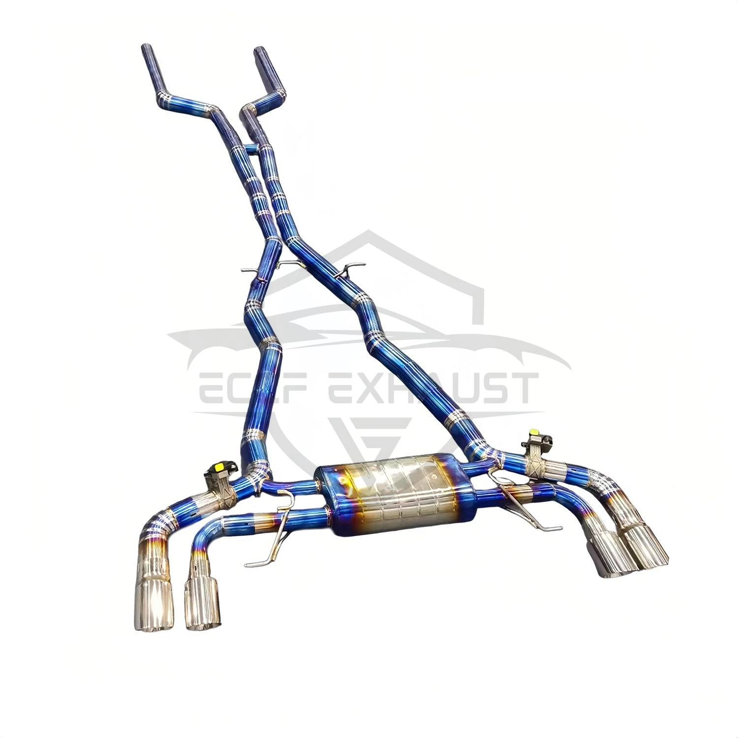 

Aggressive Exhaust Sound Titanium Valved Catback Exhaust For BMW M5 F90 M8 F92 Performance Upgrade Easy Installation