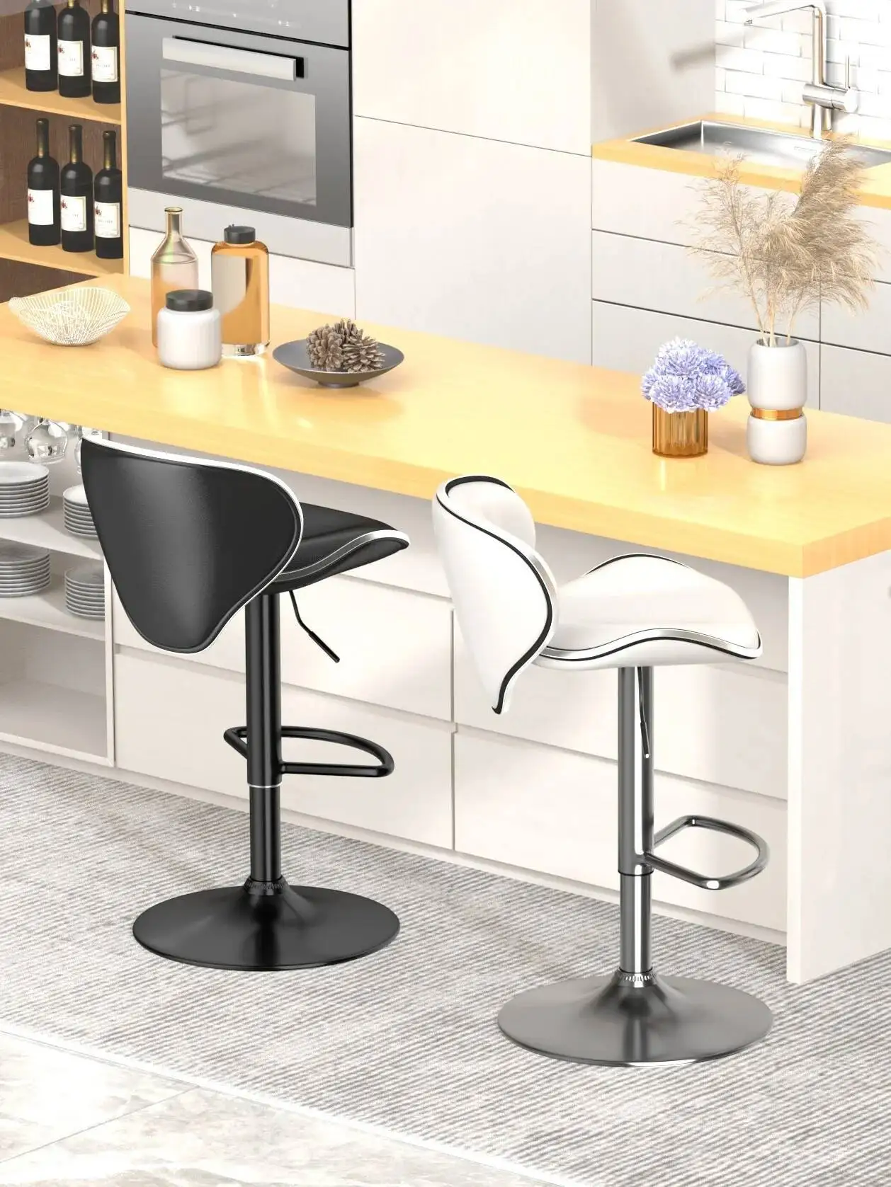 Thumbnail 2 - #16 Trending Adjustable Bar Stools Right Now