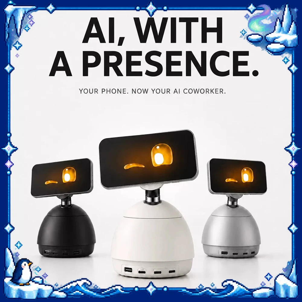 LOONA Deskmate Desktop AI Robot Smart Office & Study Assistant Cross-Device Application Collaboration For iPhone12 and Above