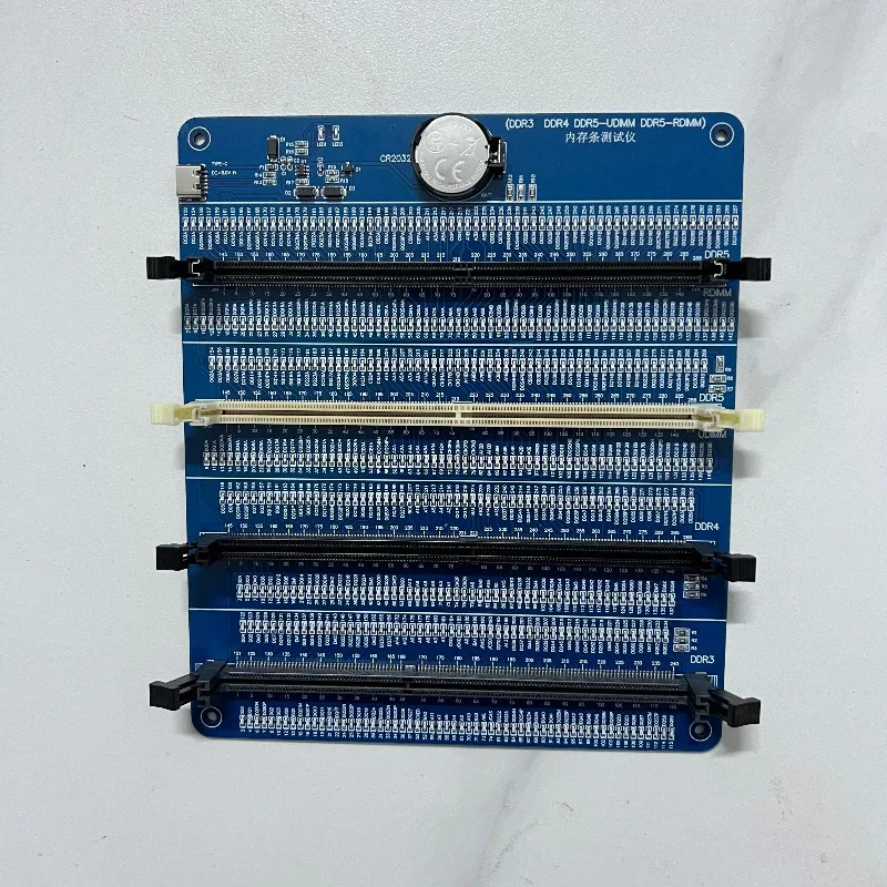 

4In1 DDR3 DDR4 DDR5 UDIMM & Server DDR5 RDIMM RAM Memory Diagnostic Tester Card
