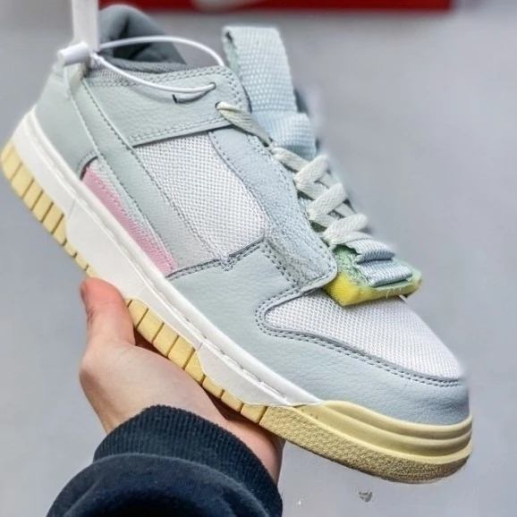 أحذية رياضية كاجوال شبكية من الجلد، أحذية رياضية كاجوال منخفضة الارتفاع وخفيفة الوزن ومريحة ومتعددة الاستخدامات #4