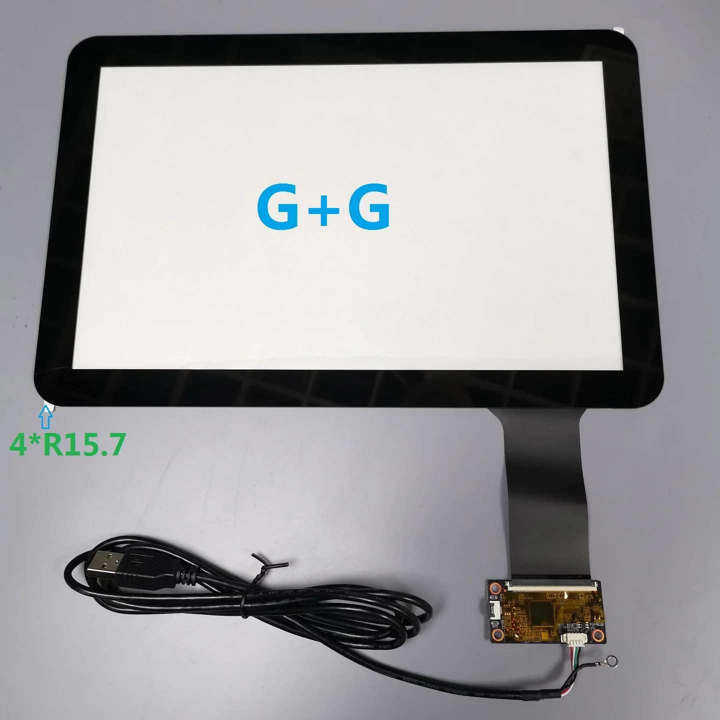 

12.1 Inch Full HD 1920x1080 USB Capacitive Touch Screen Monitor | G+G IPS Wide Screen | Plug & Play | Compatible for Raspberry P