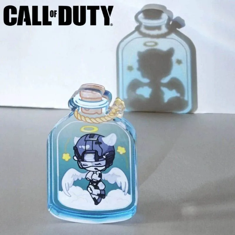 

Игра Call of Duty COD Keegan, стоячая тарелка для косплея, кавайная акриловая бутылка для дрейфа, подставка для фигурки, аксессуары, орнамент, реквизит