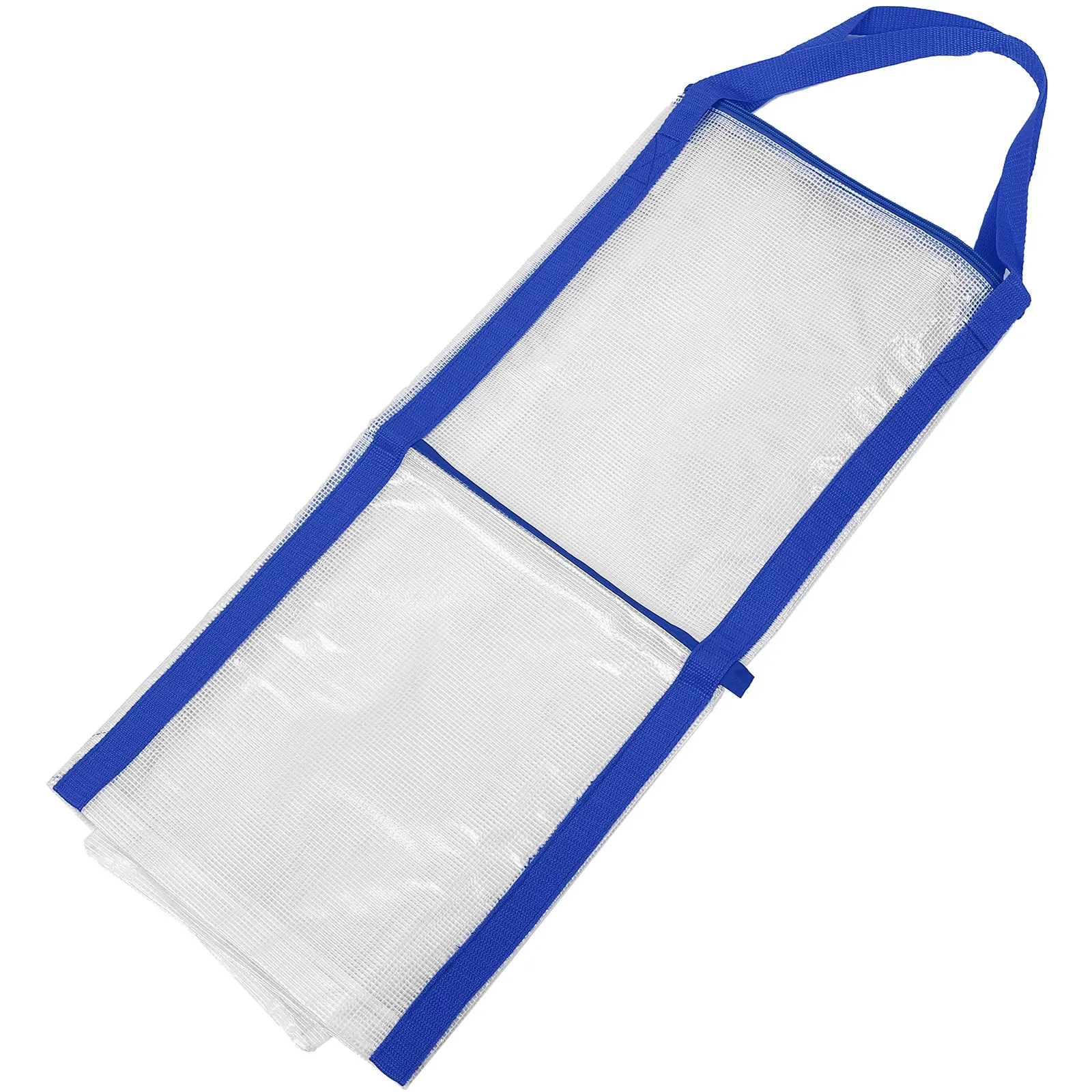 portable-pvc-art-portfolio-bag-for-drawing-board-painting-tools-storage-smooth-zipper-design-clear-transparent-large-capacity