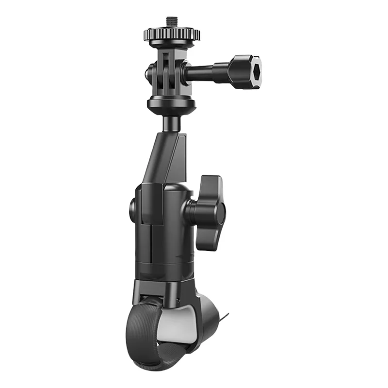 

-MEOF Motorcycle Bicycle Holder 360 Rotating Motorcycle Bike Camera Holder For Insta 360 X2 X3 Gopro 12 11 DJI Action Camera