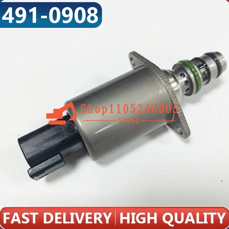 

Электромагнитный клапан 491-0908 4910908 для двигателя C7.1 320 320GC 326 330 345GC 349 352 340 352 MH3040 Аксессуары для экскаваторов