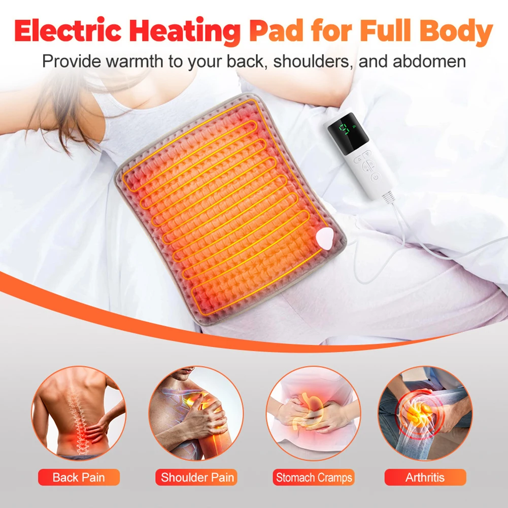 

Fast Heating Electric Foot Mat For Winter Under Desk Heated Foot Pad Cozy Home Comfort