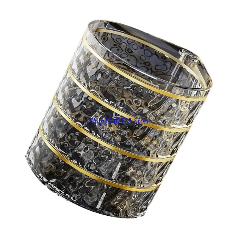 

634C Elegant 360 Spinning Jewelry Organizers Portable Storage Box for Earrings Rings Dormitory Decoration