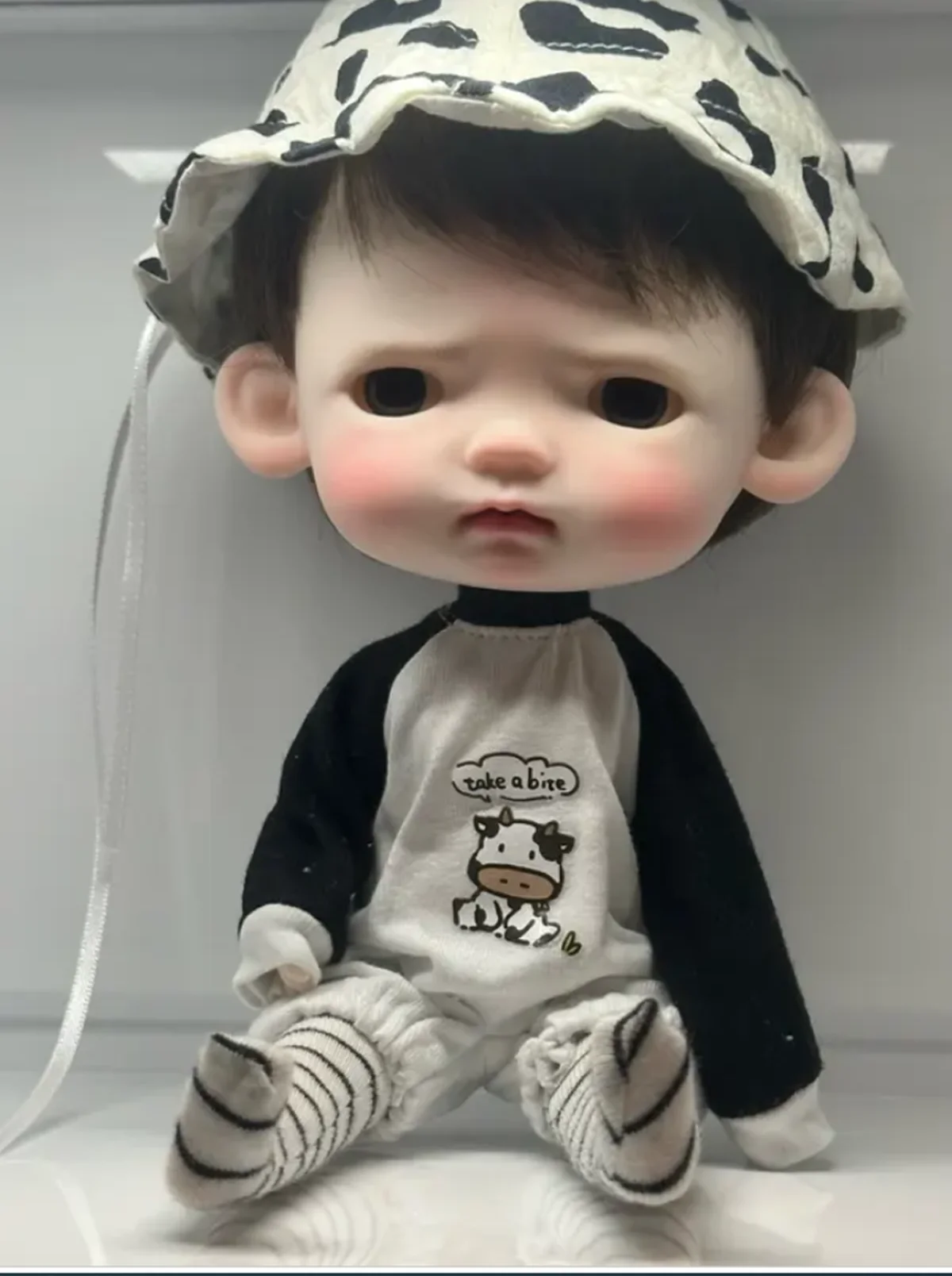 Niuniu BJD Dolls Set para Meninos, Boneca Exquisite com Bola de Expressão Puted, Maquiagem Brinquedos, Frete Grátis, Novo, 1:6, SD