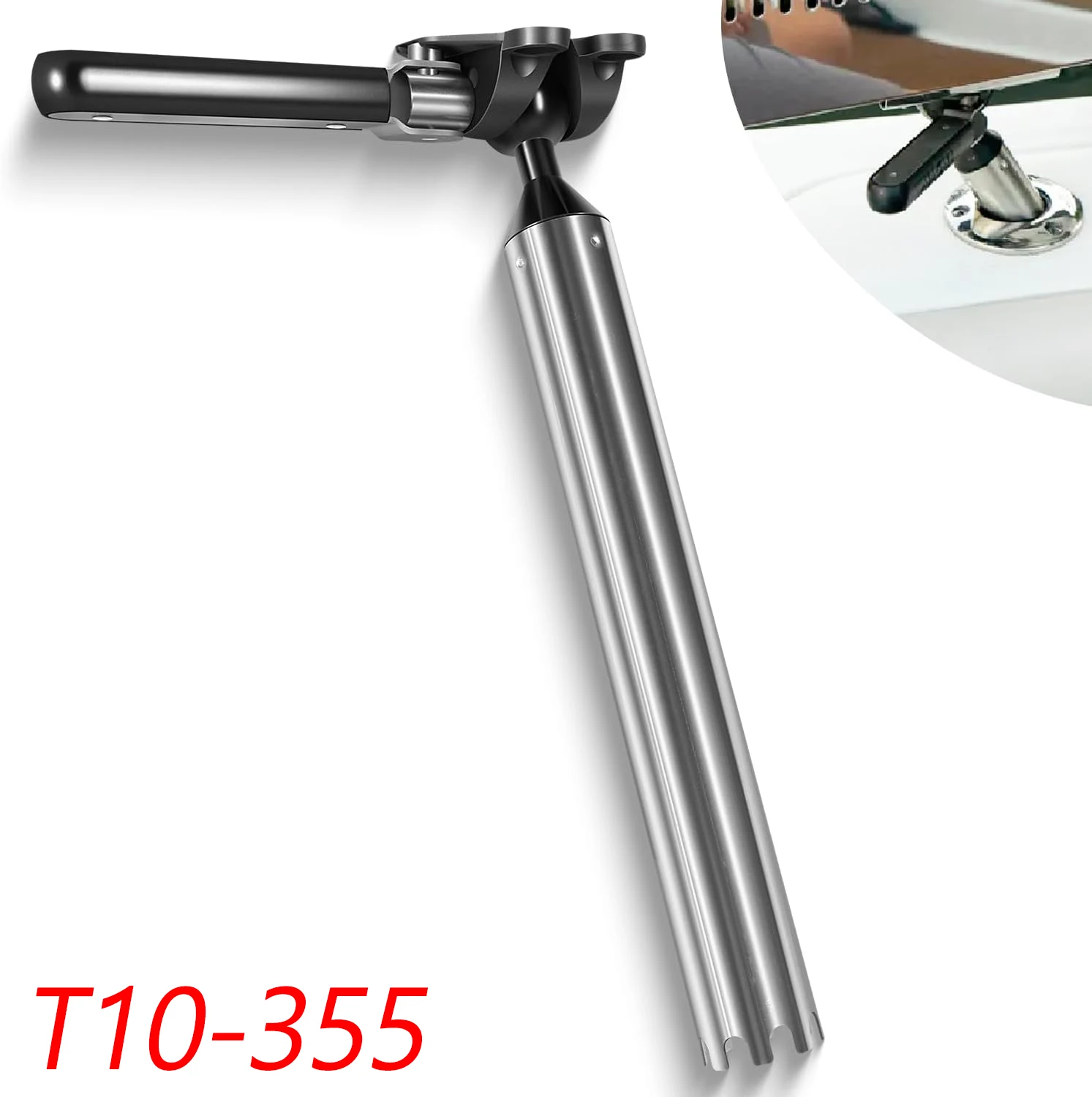 t10-355-all-angle-adjustable-fish-rod-holder-grill-mount-mounted-for-magma-all-rectangular-grills-great-for-fishing-boat-bbqs