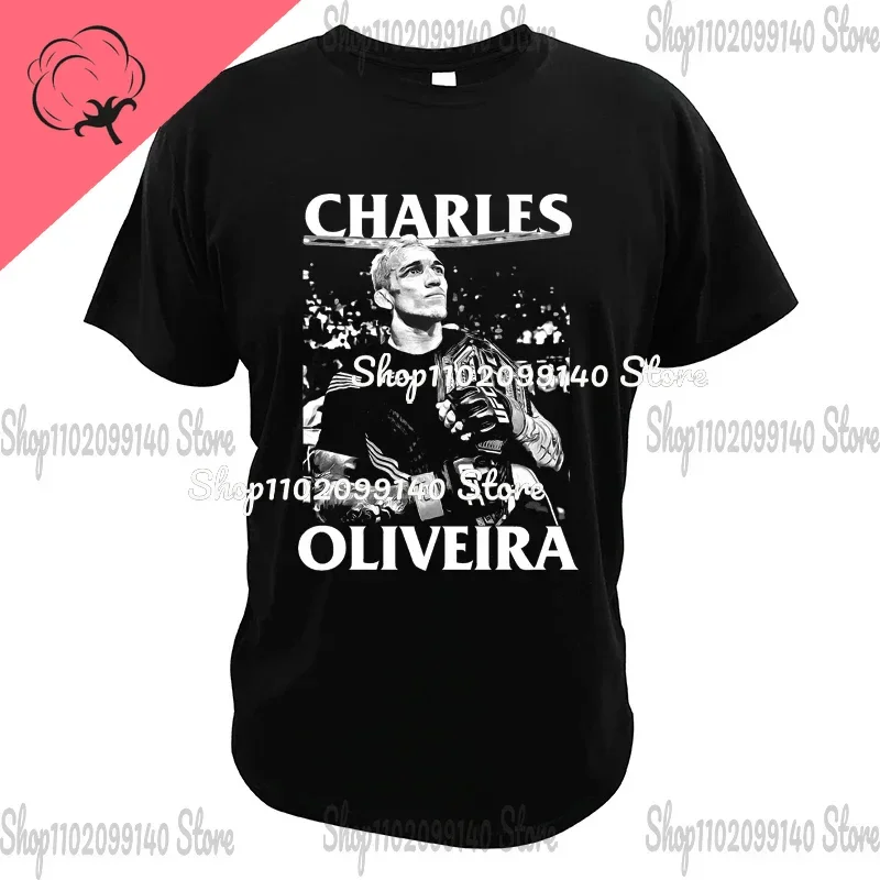 Charles Oliveira Fighter T-Shirt Funny Design Fans Tshirts Summer Soft Casual T Shirts streetwear harajuku  graphic t shirts