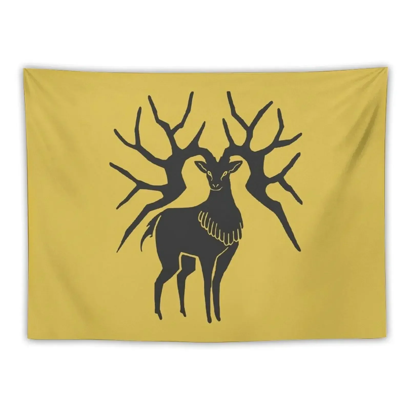 

Fire Emblem: Three Houses - Golden Deer Emblem [Colored] Tapestry Decoration Wall Aesthetics For Room Tapestry