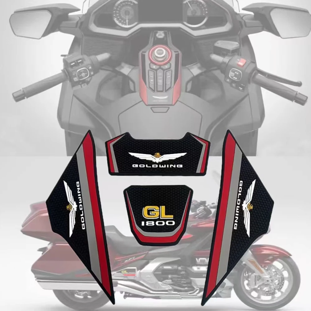 For Honda Gold wing 1800 GL1800 F6B Stickers Fuel Tank Pad Trunk Protector Decal 2018-2024 Accessories GL1800 F6B Fuel tank deco