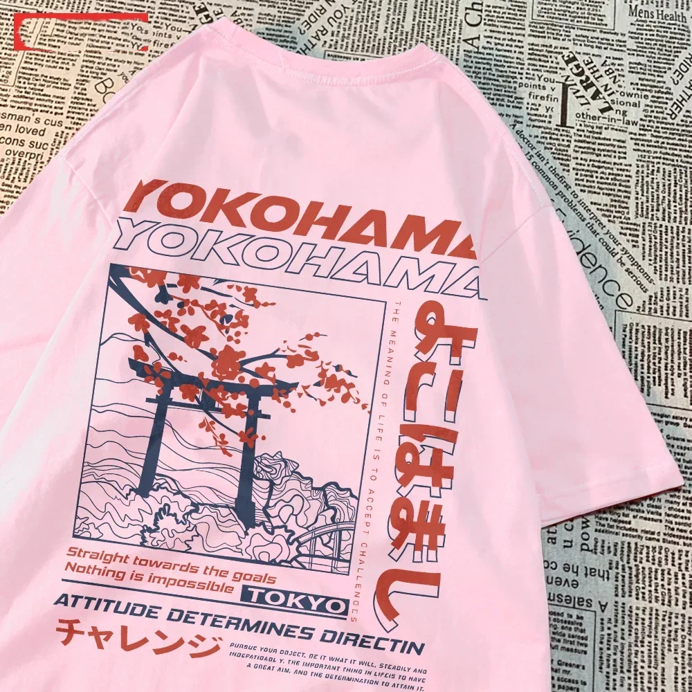 Summer Women T-Shirts Japanese Style Letter Printing Short Sleeve Breathable O-Neck Tops Casual Female Clothes image 5