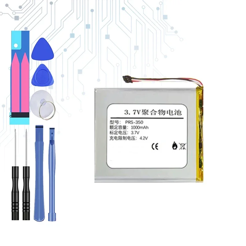 لبطارية قارئ الكتب الإلكترونية Sony PRS-350، بديلة مدمجة بقدرة 900 مللي أمبير في الساعة