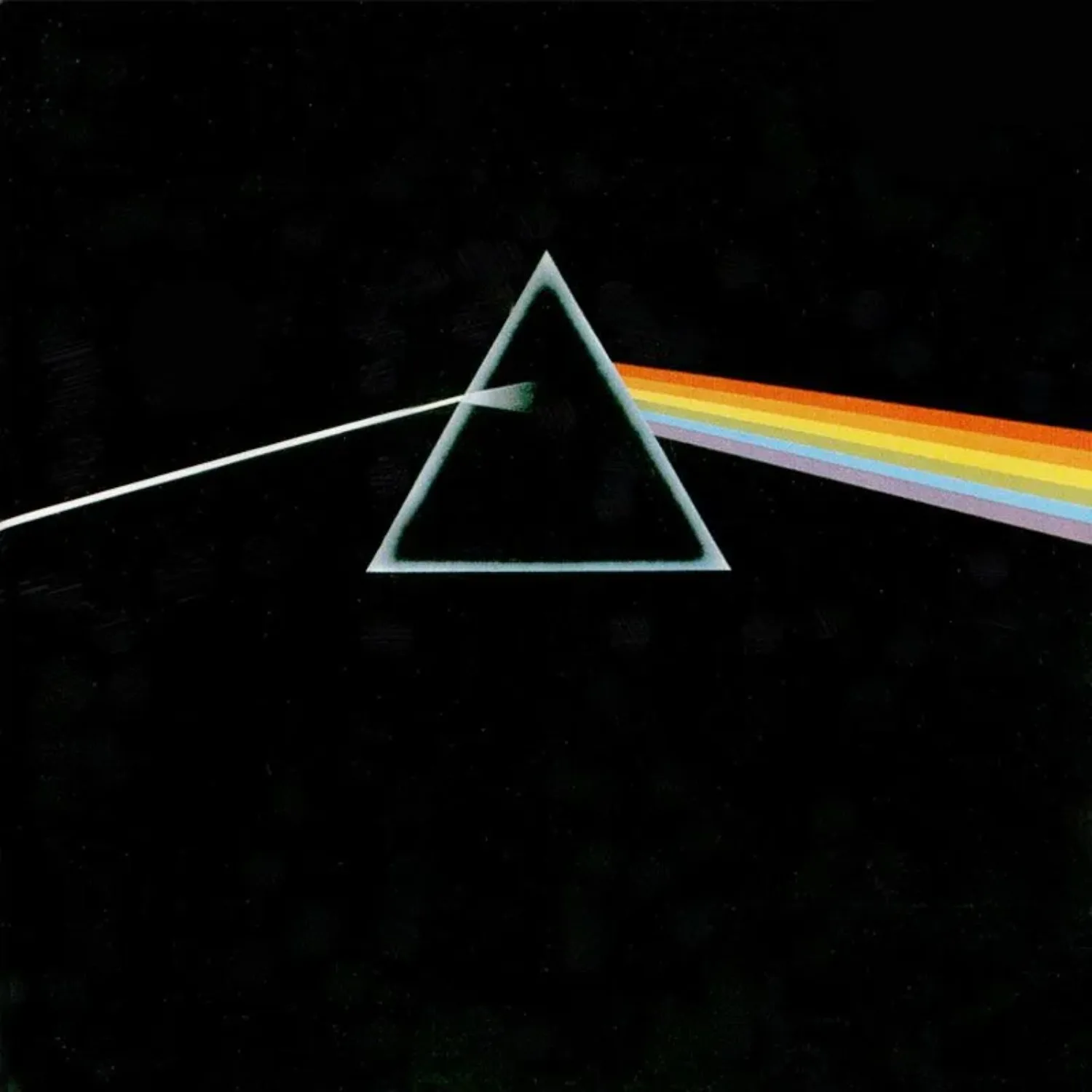 THe Dark Side of The Moon Iconic Psychedelic Rock CD CD Only with Classic Prism Rainbow Artwork, Full of Progressive Rock Depth