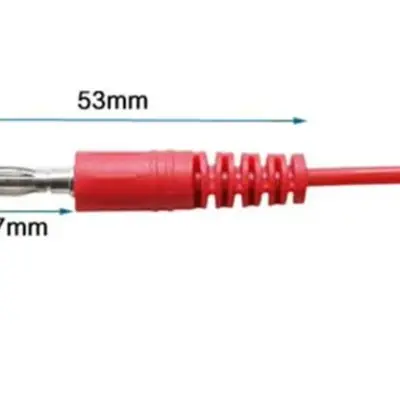 Red Black Silicone Leads 4mm Banana To For Alligator Clips 14AWG 20A 600V Flexible Cable For Multimeter Oscilloscope Tool